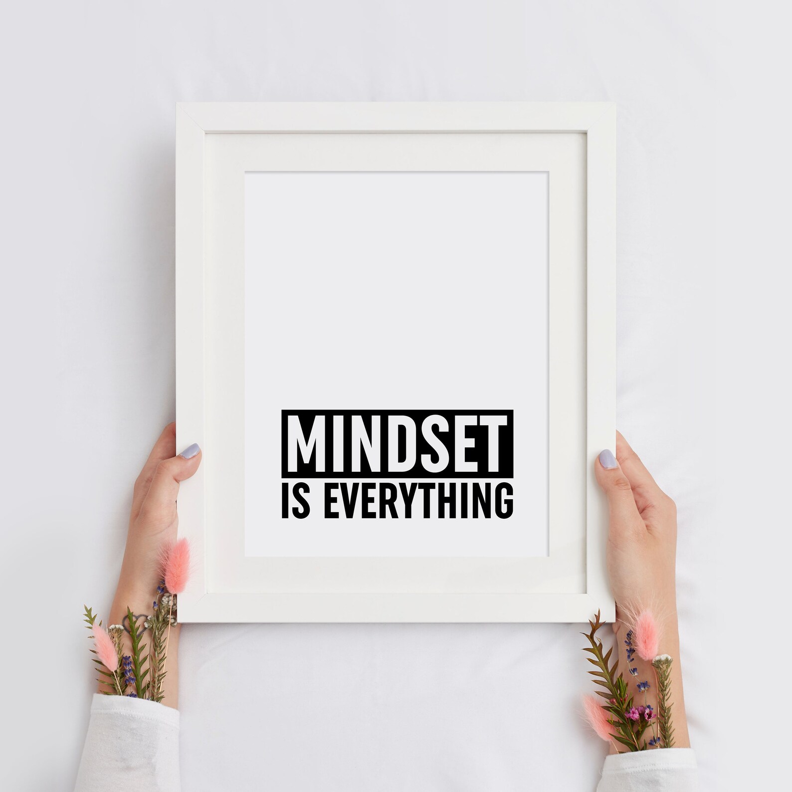 Mindset is Everything Print Office Poster Classroom Etsy