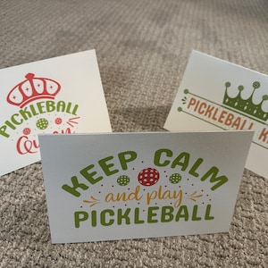 Pickleball Birthday Card ~ Pickleball Gifts for Men ~ Pickleball Gifts for Women Pickleball Cards Funny Birthday ~ Pickle Ball Gifts for Him