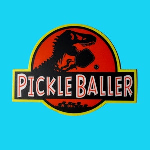Pickleball Sticker ~ pickleball gift ~ pickleball birthday ~ Pickleball Gift for him ~ Pickleball water bottle sticker