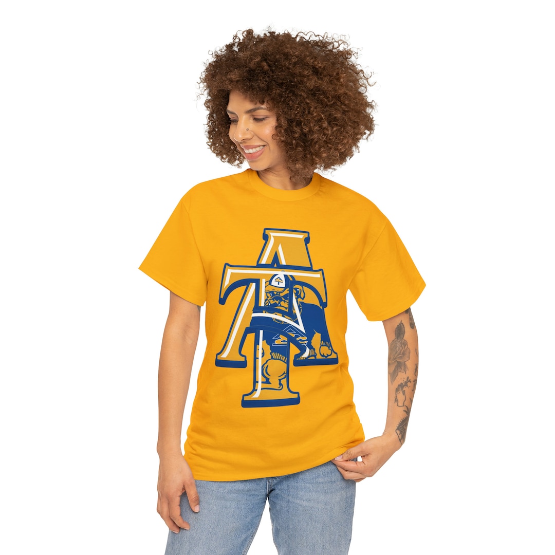 N.C. A&T Unisex Heavy Cotton Tee - Etsy