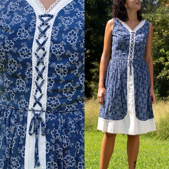 70s floral/paisley dress