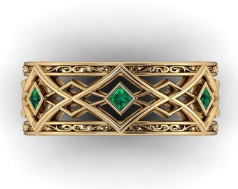 Elven Wedding Ring - Etsy