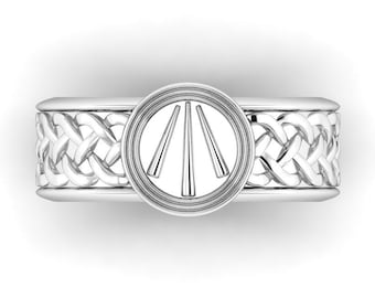 AWEN: Celtic Druidic Signet Ring