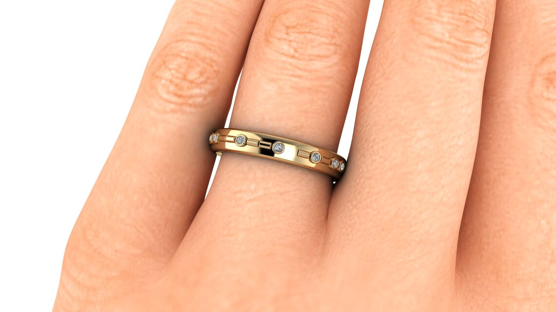 BINARY LOVE Computer Science Engagement Ring Binary Code Etsy