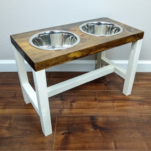 Rustic Dog Bowl Etsy