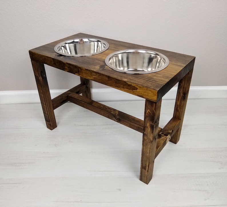 Dog Bowl Stand Large/tall the Original Farmhouse Dog Etsy