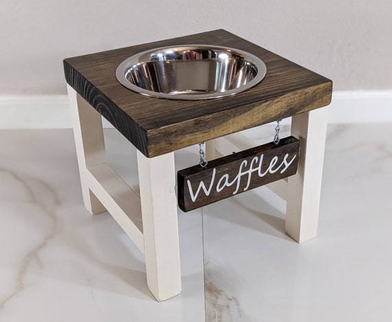 Dog Bowl Stand Large the Original Farmhouse Dog Feeder Elevated Dog Bowl  Dog Bowl Raised Dog Bowl Personalized Dog Bowl Dog 