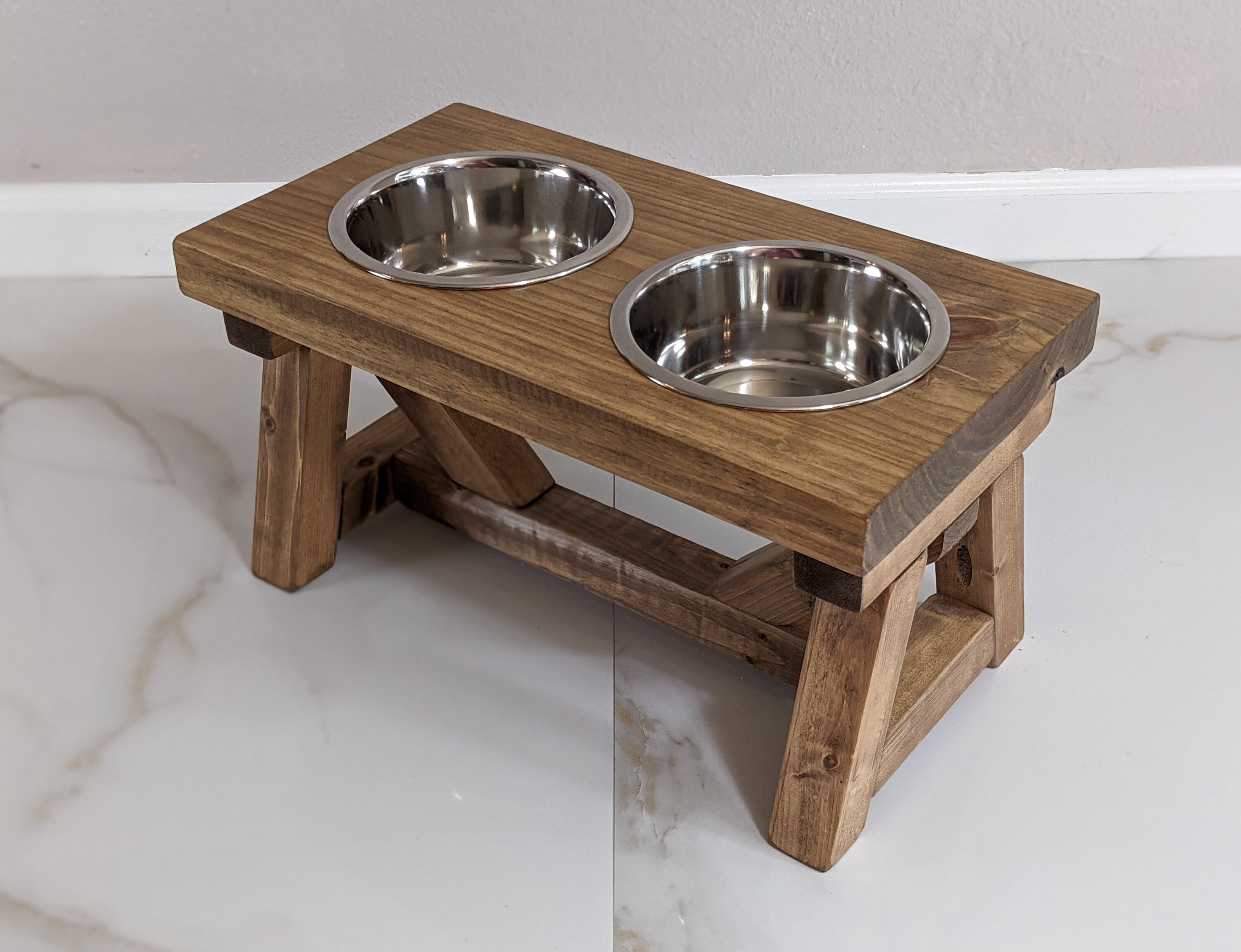 Single Bowl - Raised Dog Bowl Stand – thefurniturefarm
