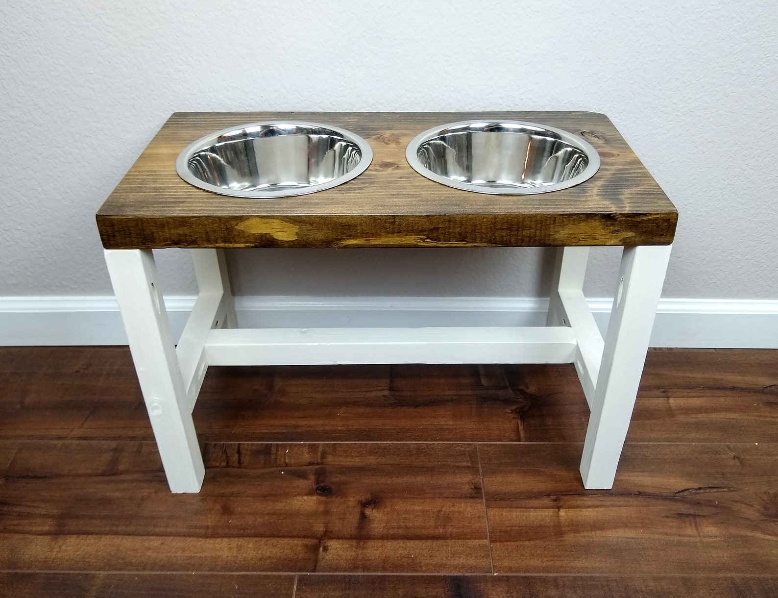 Dog Bowl Stand Large/tall Dog Bowl Stand Farmhouse Style Etsy