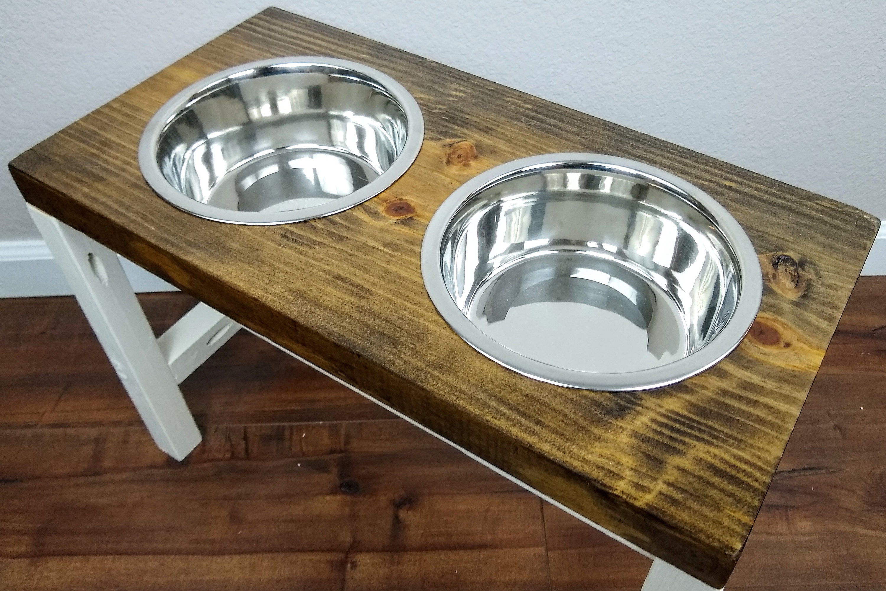 Dog Bowl Stand Large/tall the Original Farmhouse Dog Etsy