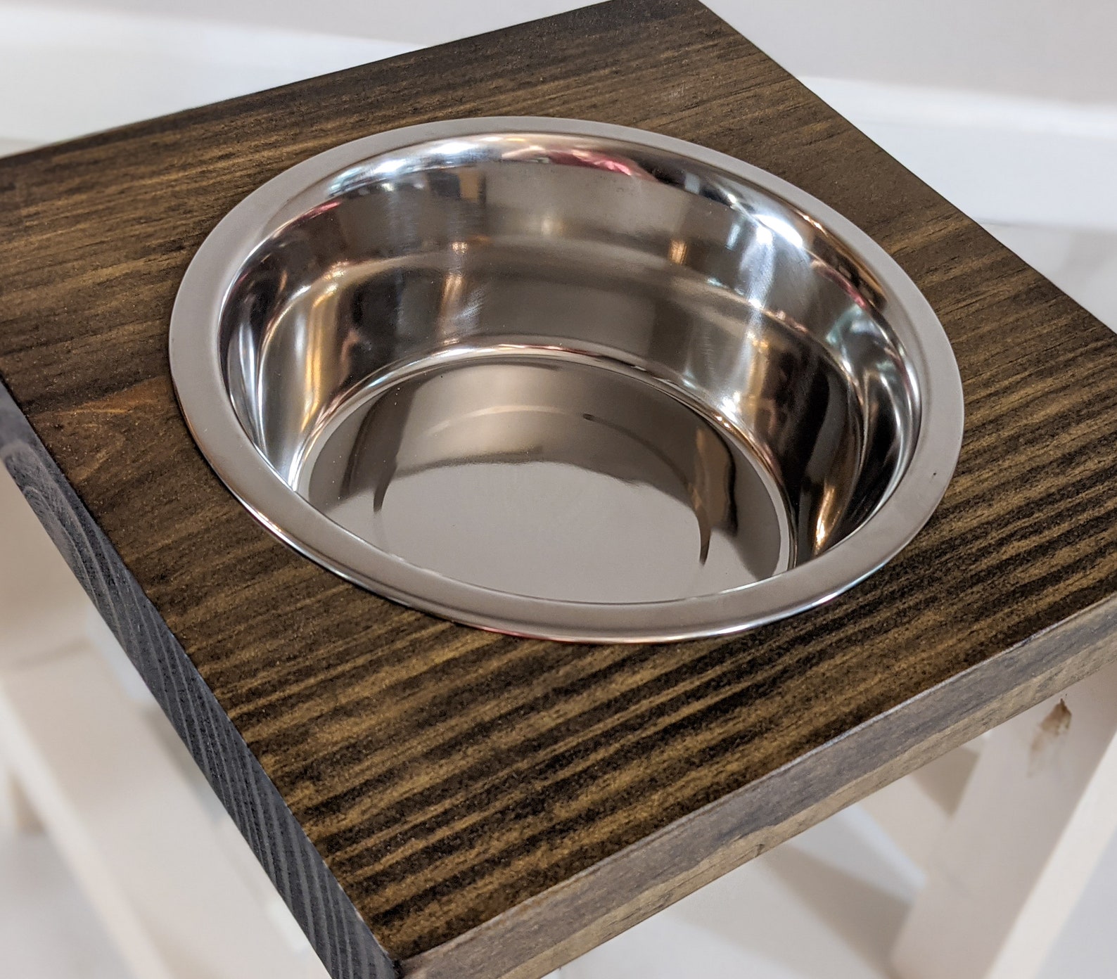 Dog Bowl Stand Large Dog Bowl Stand Farmhouse Style Etsy