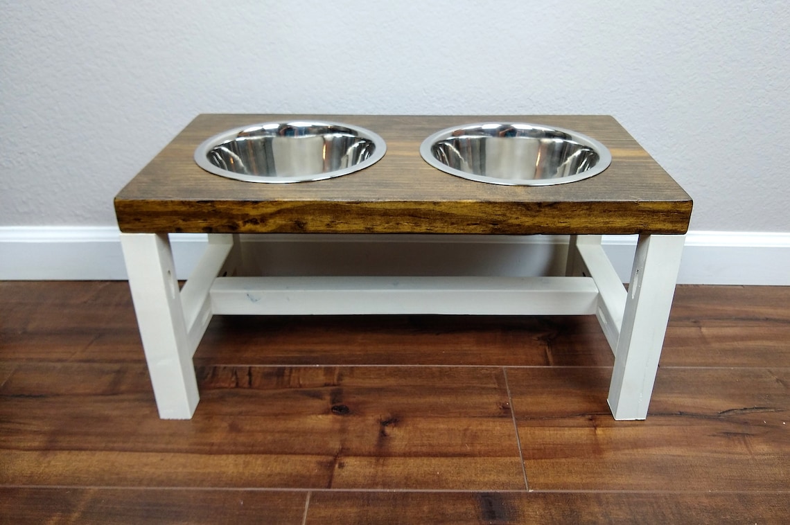 Dog Bowl Stand Large the Original Farmhouse Dog Feeder Etsy