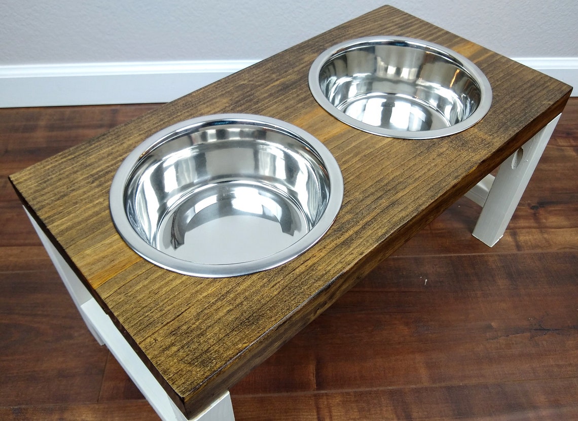 Dog Bowl Stand Large the Original Farmhouse Dog Feeder Etsy