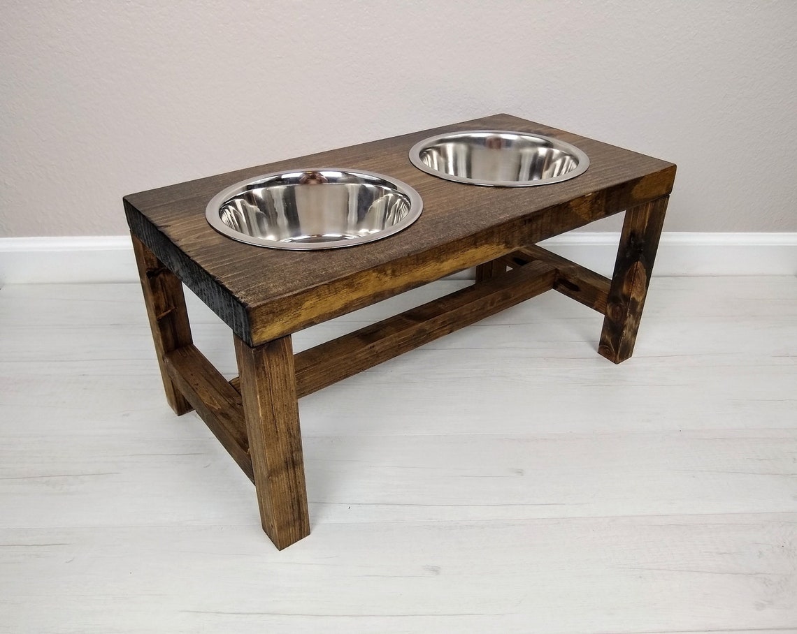 Dog Bowl Stand Large the Original Farmhouse Dog Feeder Etsy