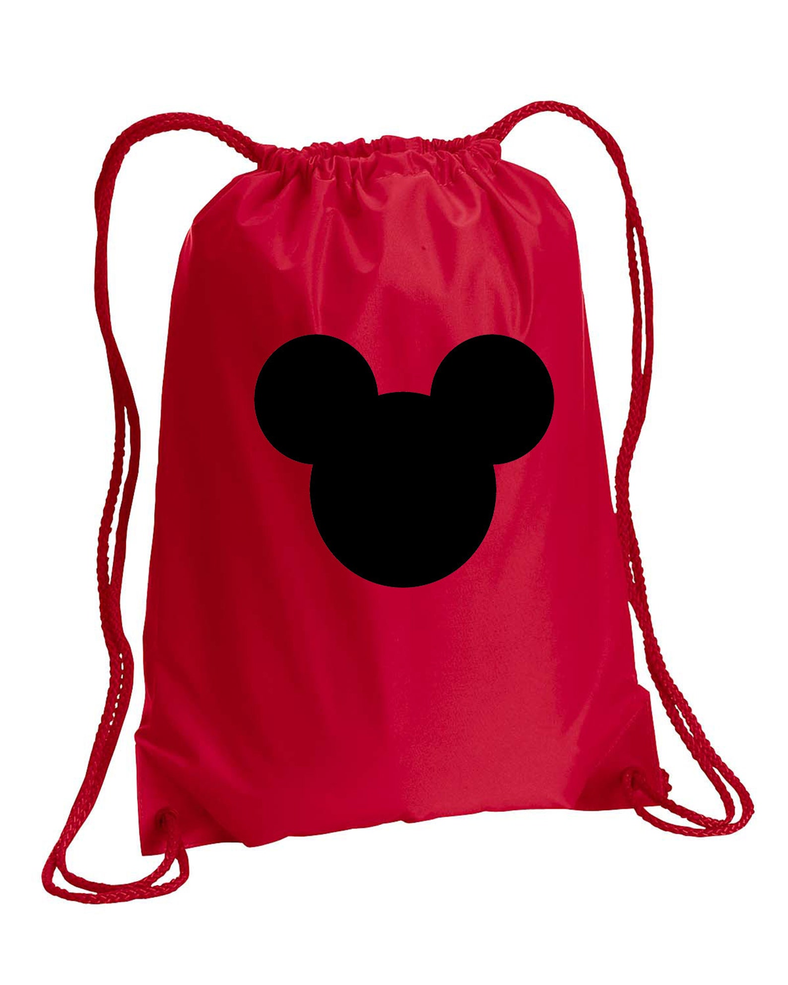 Minnie or Mickey Mouse Drawstring Bag Disney Bag Disney Bag - Etsy Ireland