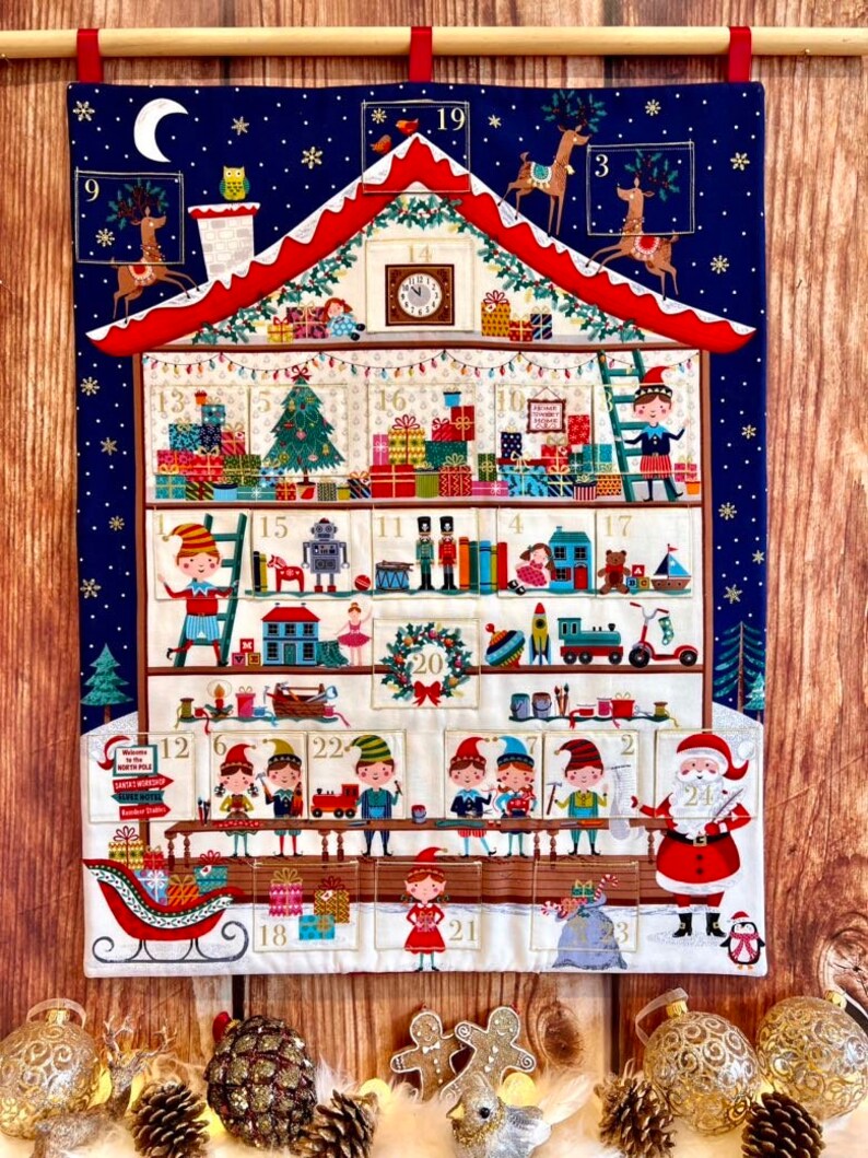 Reusable Advent Calendar for 2022 - Fill Your Own Advent Calendar