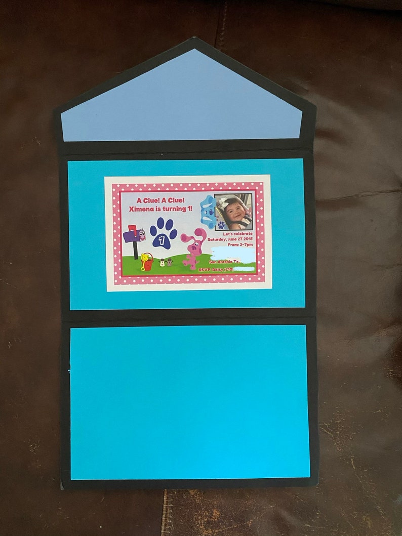 Blues Clues You Just Got a Letter Envelope Etsy