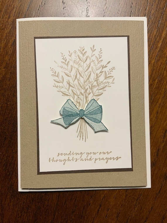 Stampin up Get Well Card - Etsy