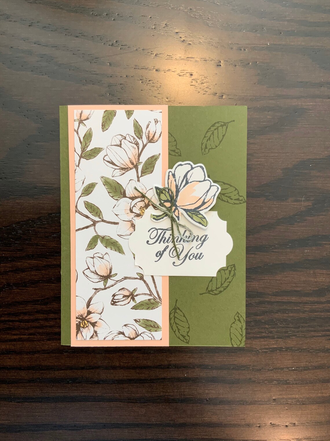 Stampin up Handmade Thinking of You Card - Etsy