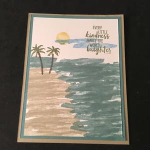 Handmade Stampin Up Just Because card