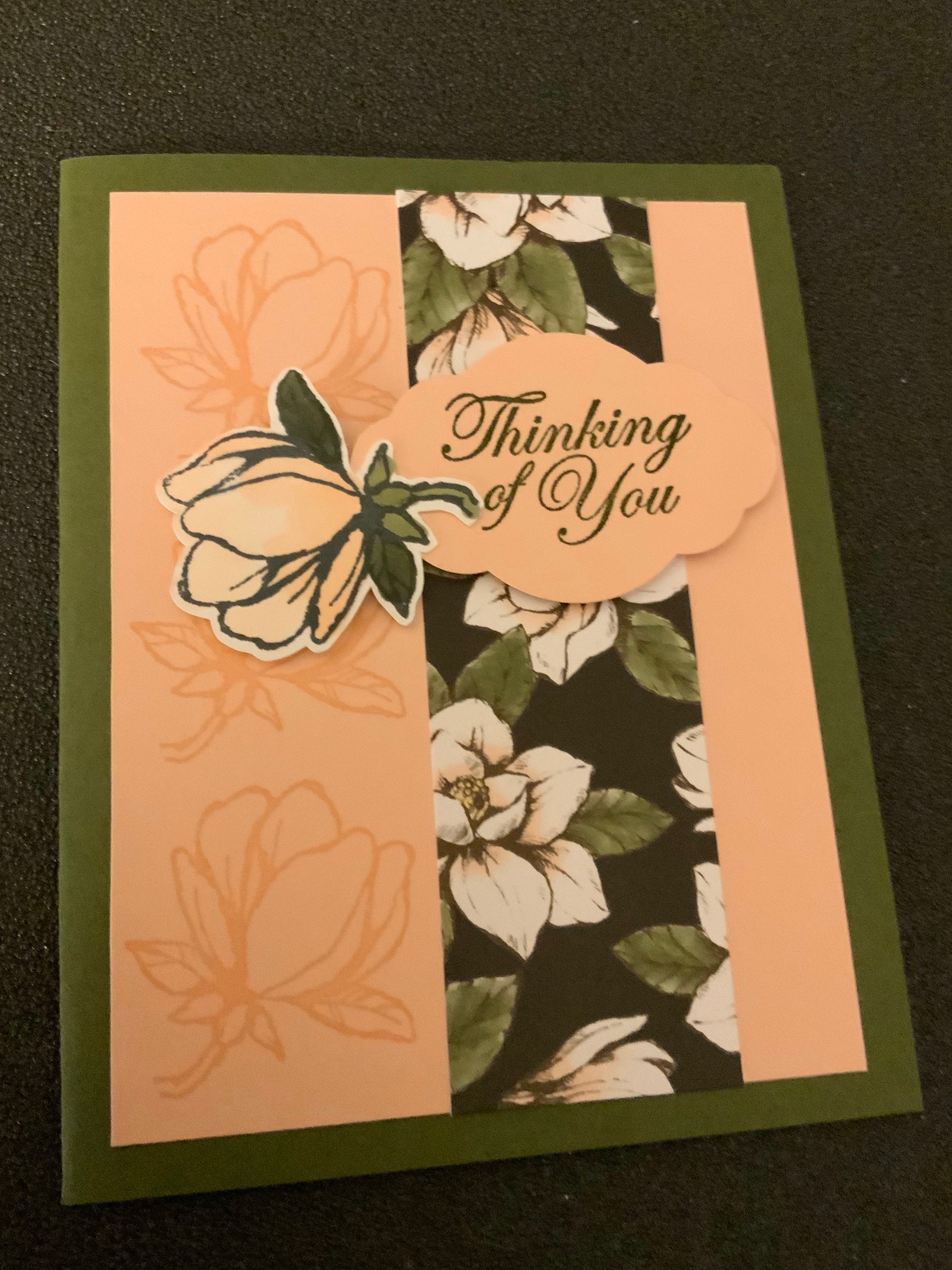 Stampin up Thinking of You Card Etsy