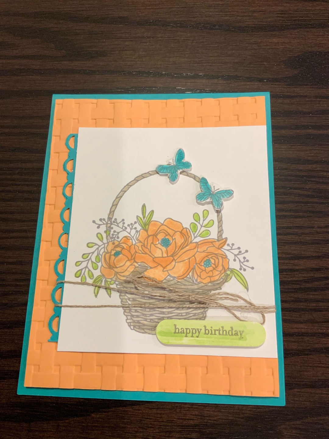 Handmade Happy Birthday Card - Etsy