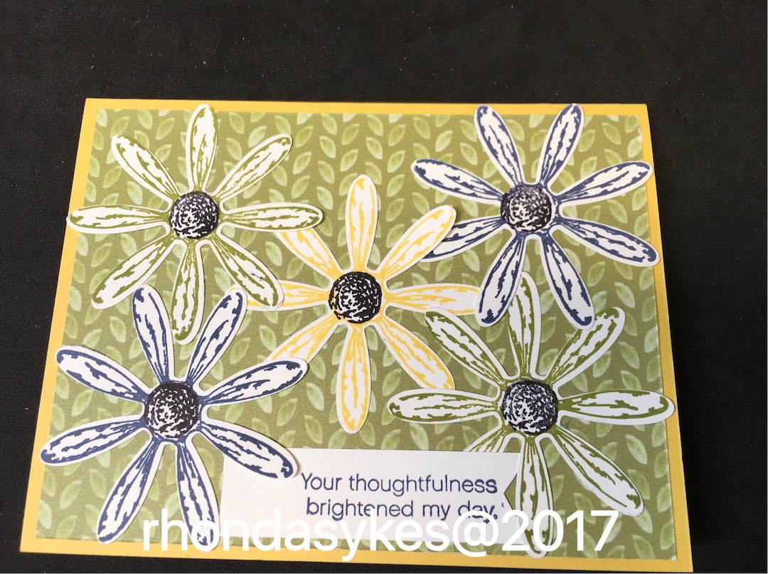 Handmade Stampin up Daisy Delight Card - Etsy