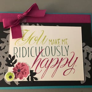 Handmade Stampin up Friendship card