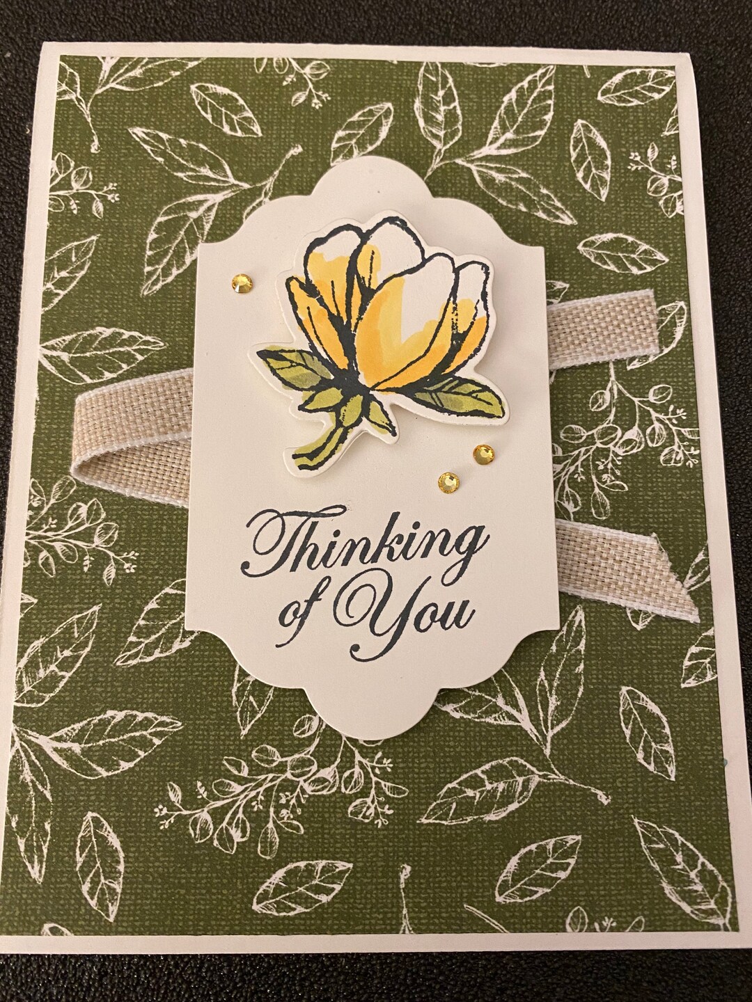Stampin up Thinking of You Card - Etsy
