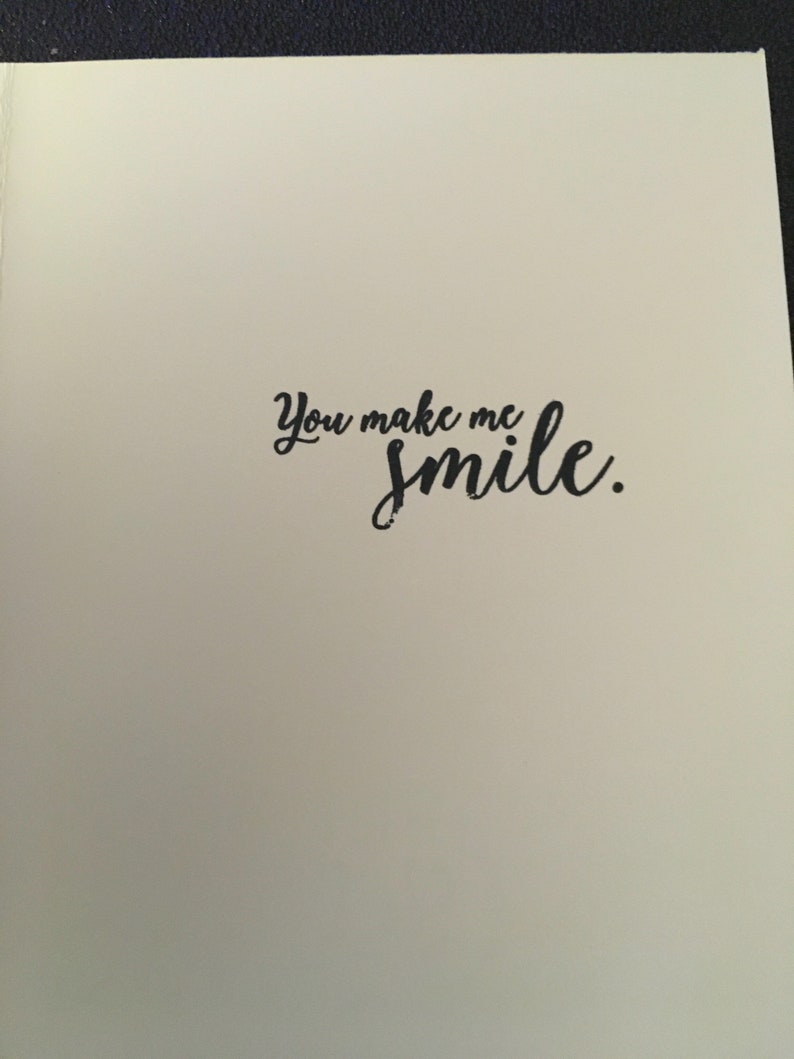 Handmade Thinkng of You Card