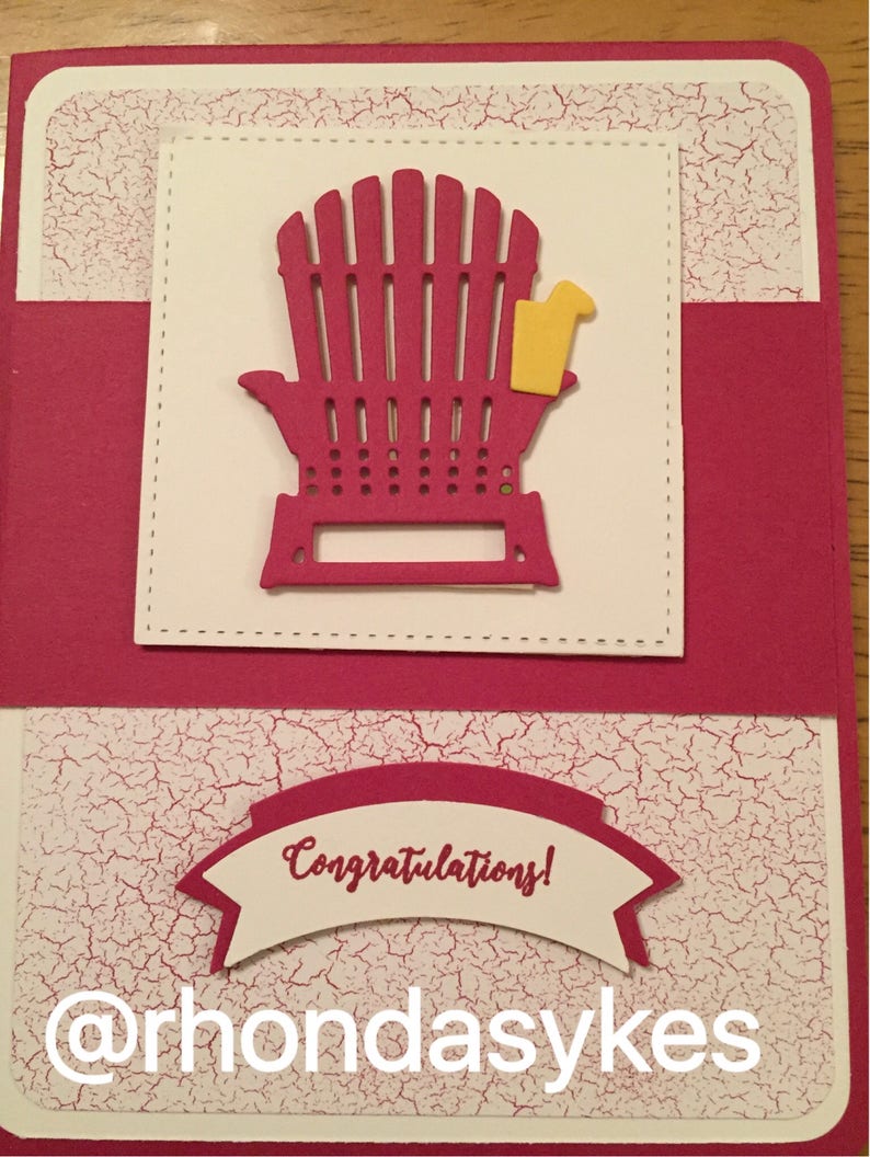 Handmade Stampin up Congratulations Card - Etsy