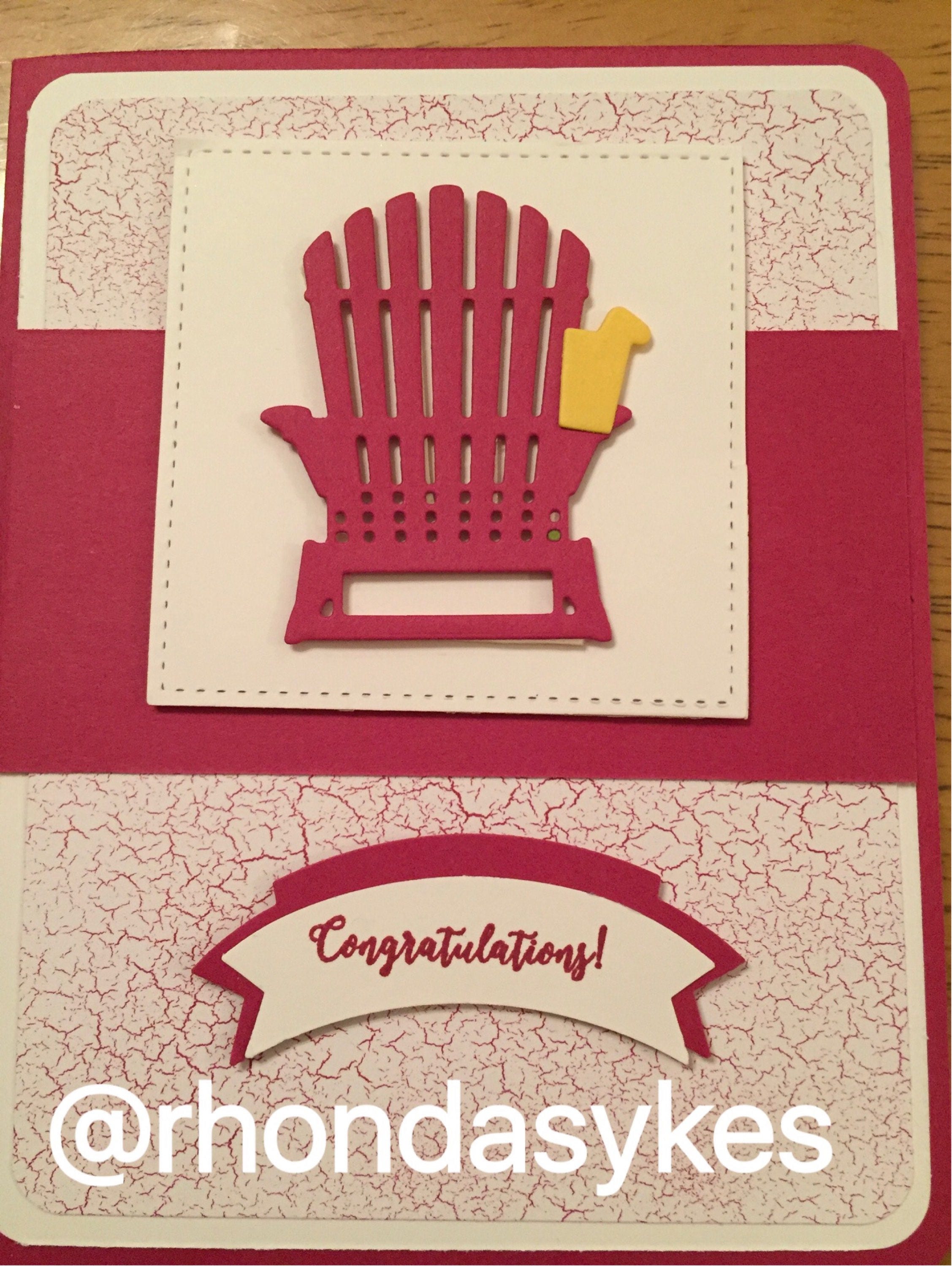 Handmade Stampin up Congratulations Card - Etsy