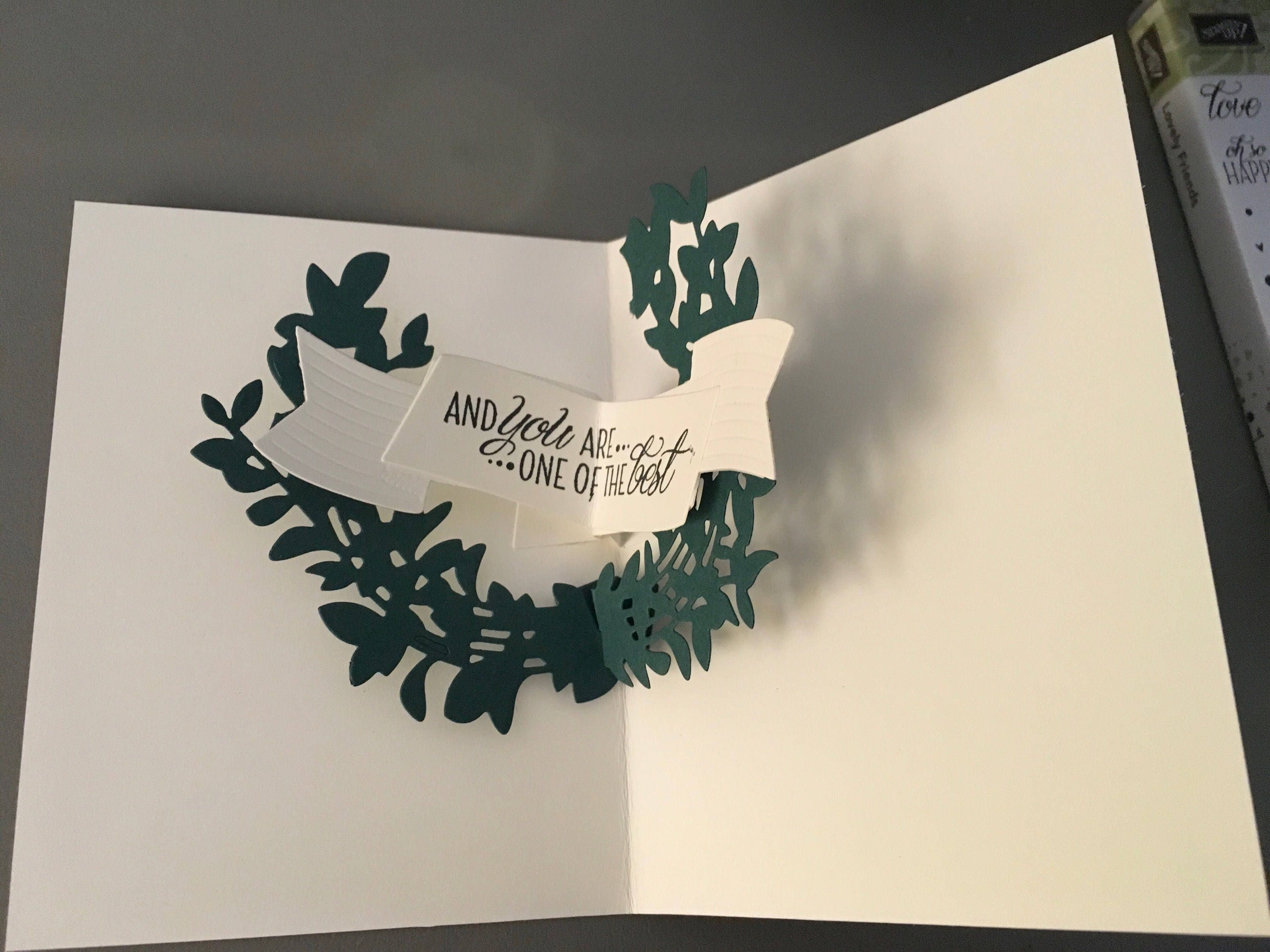 Handmade Stampin up Friendship Card - Etsy