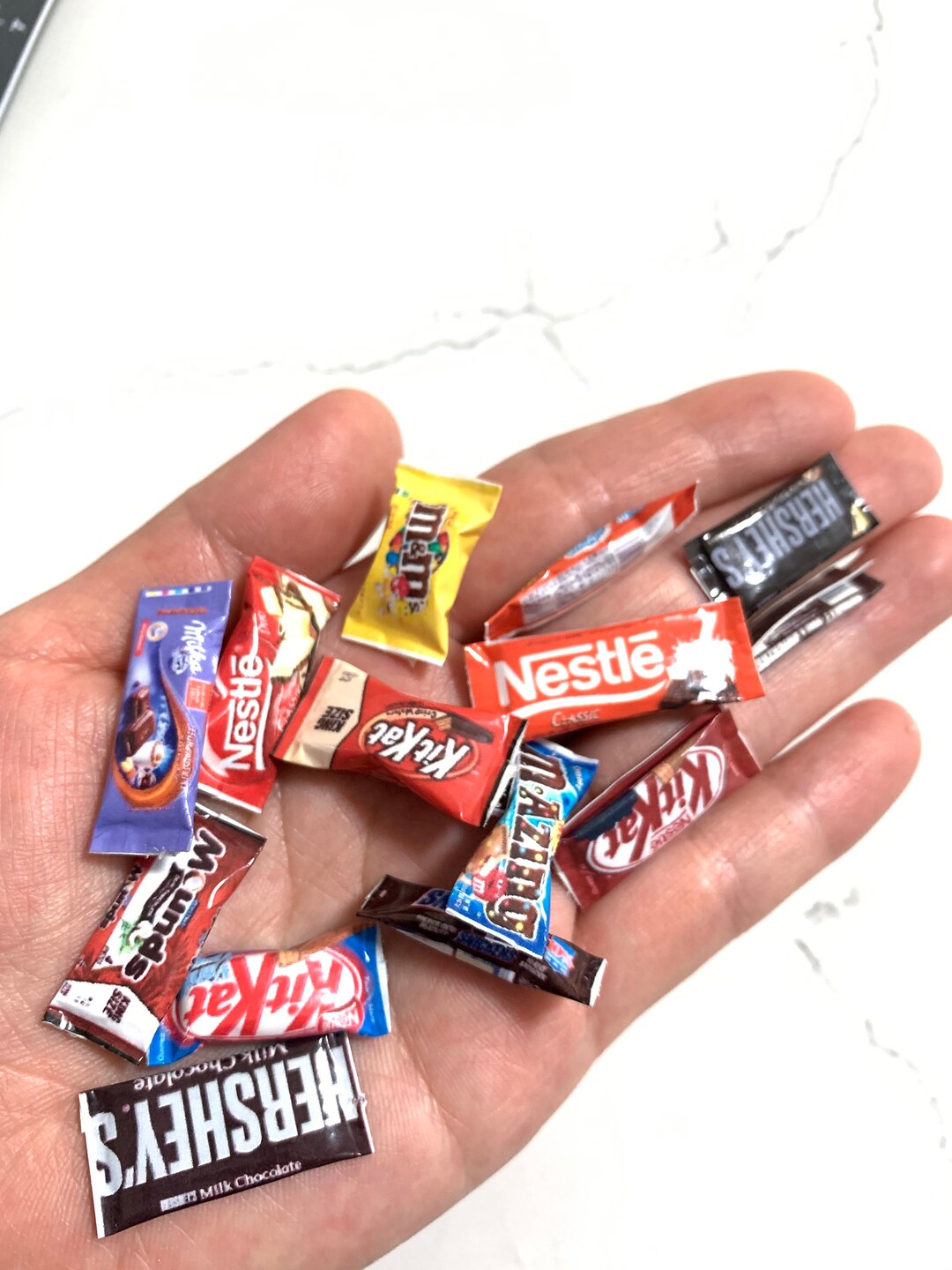 Dollhouse Miniature Candy Bar 1/6 Scale Dolls Halloween Candy Etsy UK