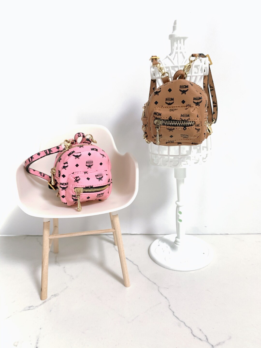 Miniature Backpack for 12 Doll Etsy