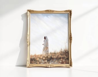 Resurrection and The Life Prints– Vintage Art | LDS Print | Jesus Christ Print | Spiritual Decor for Home | Mother’s Day Gift | Easter Decor