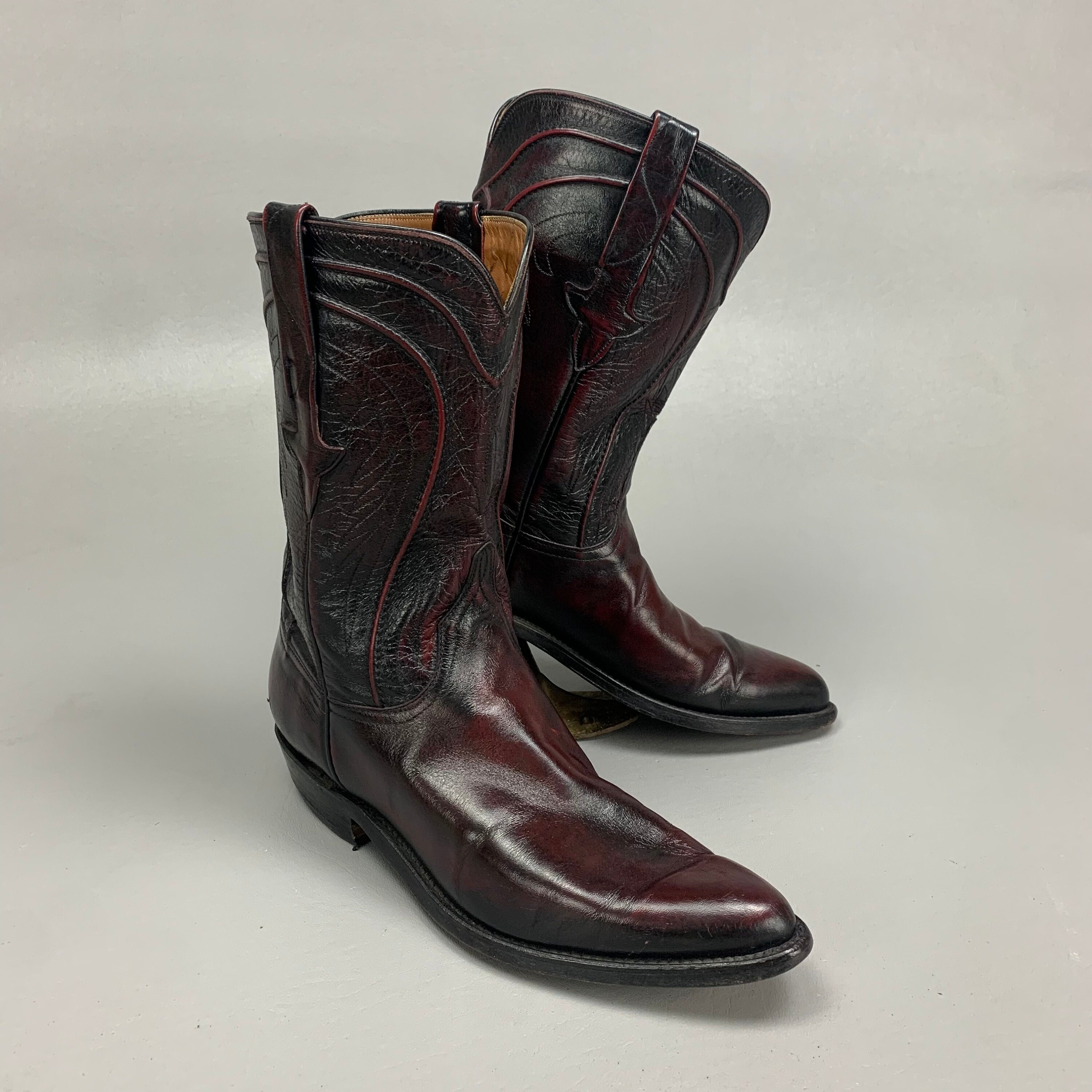 Lucchese outlet kangaroo boots