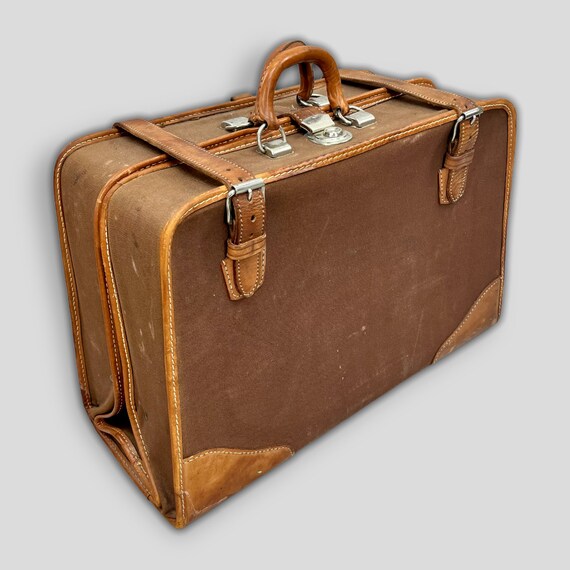 1940s Vintage ValAPak Garment Bag Luggage Suitcase,… Gem