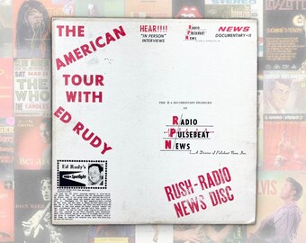 The American Tour With Ed Rudy Pulsebeat No. 2, 1964 Beatles Interview Vinyl Record