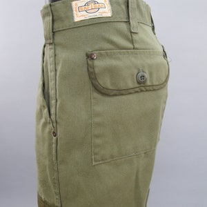 Vintage Saftbak Tan Canvas Duck Hunter Pants, Olive Green, Mens Size ...