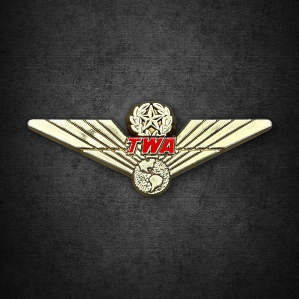Avion Vintage TWA Baboon - Objet De Collection D'occasion