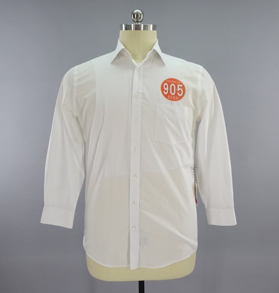 905 Beer Mens Long Sleeve Dress Casual Work Shirt… - image 2