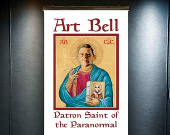 Art Bell Poster Patron Saint of The Paranormal 90s Coast to Coast AM Talk Radio UFO Bigfoot Ghosts & Aliens!