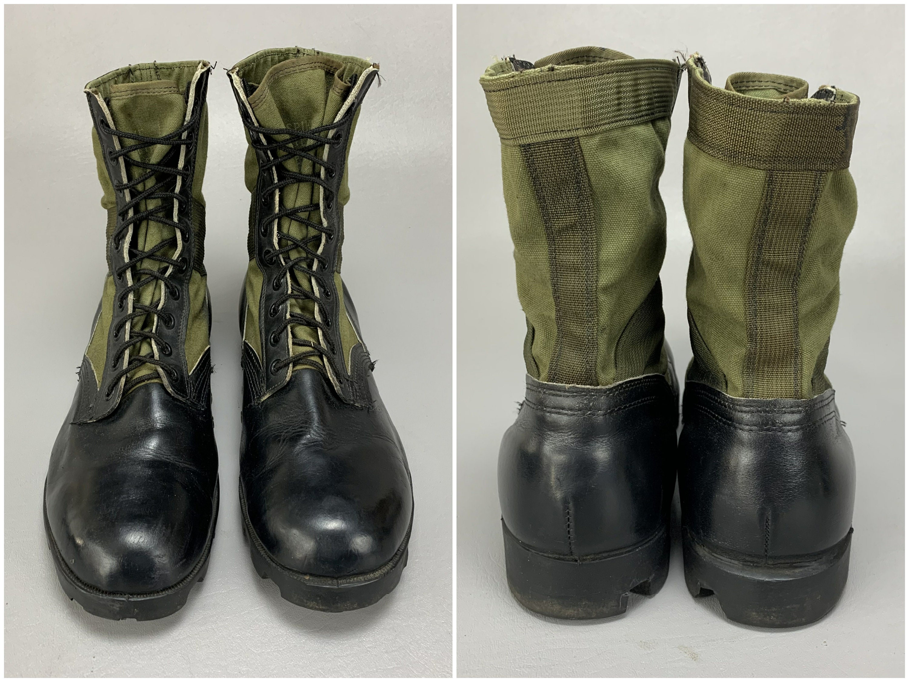 1970s Vintage US Army USMC Jungle Boots Vietnam War Era Etsy