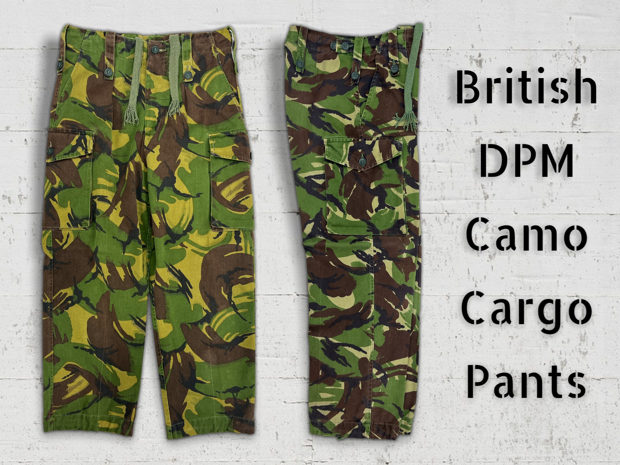 British Army New Genuine DPM Windproof Combat Trousers