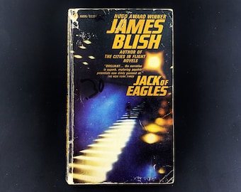 Jack of Eagles by James Blish, Avon Book S337, 1st PB Printing 1968, 1960s Vintage Pulp Fiction Paperback Book