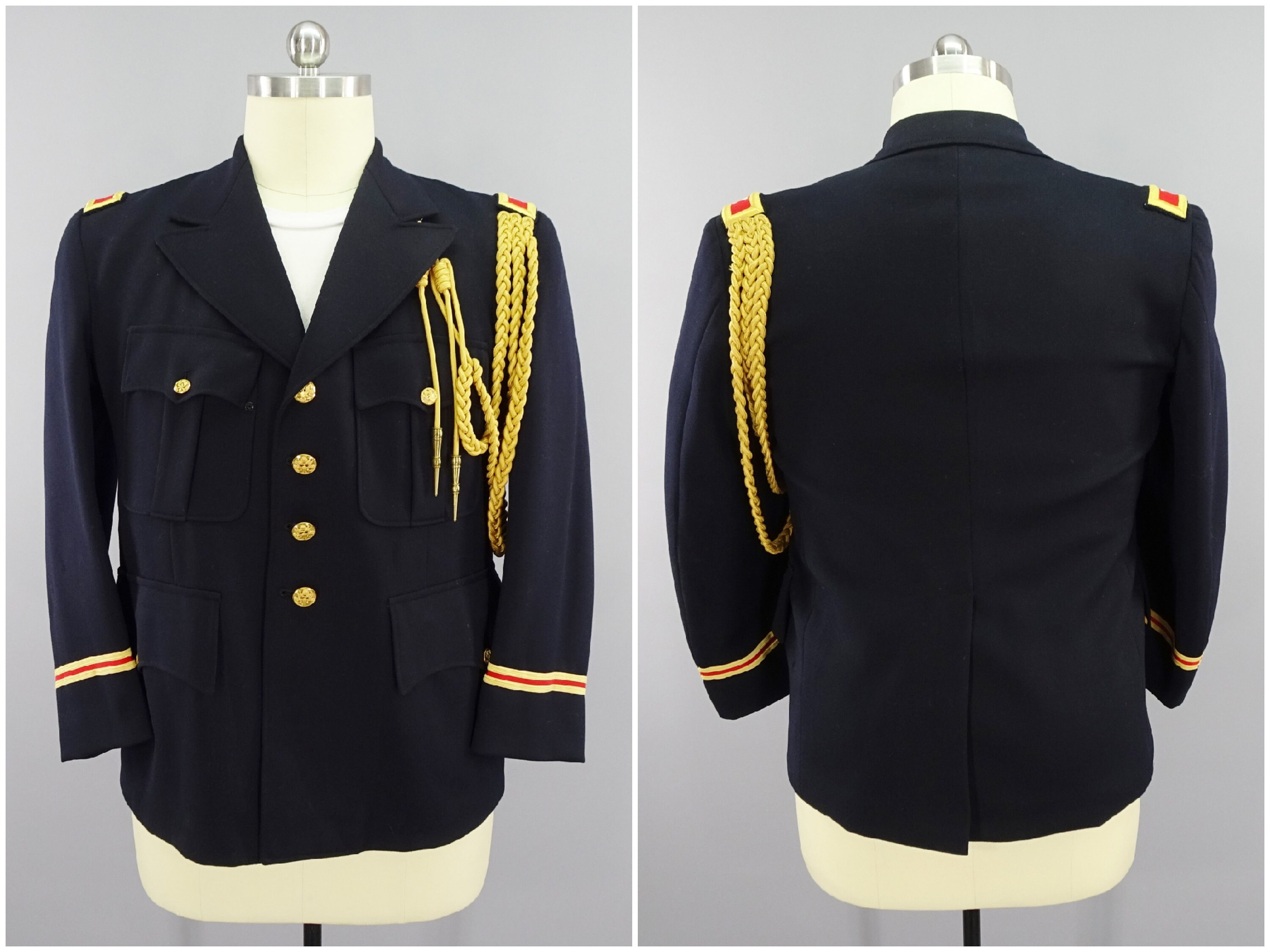 Vintage US Army Officers Dress Blue Uniform Full Colonel Etsy