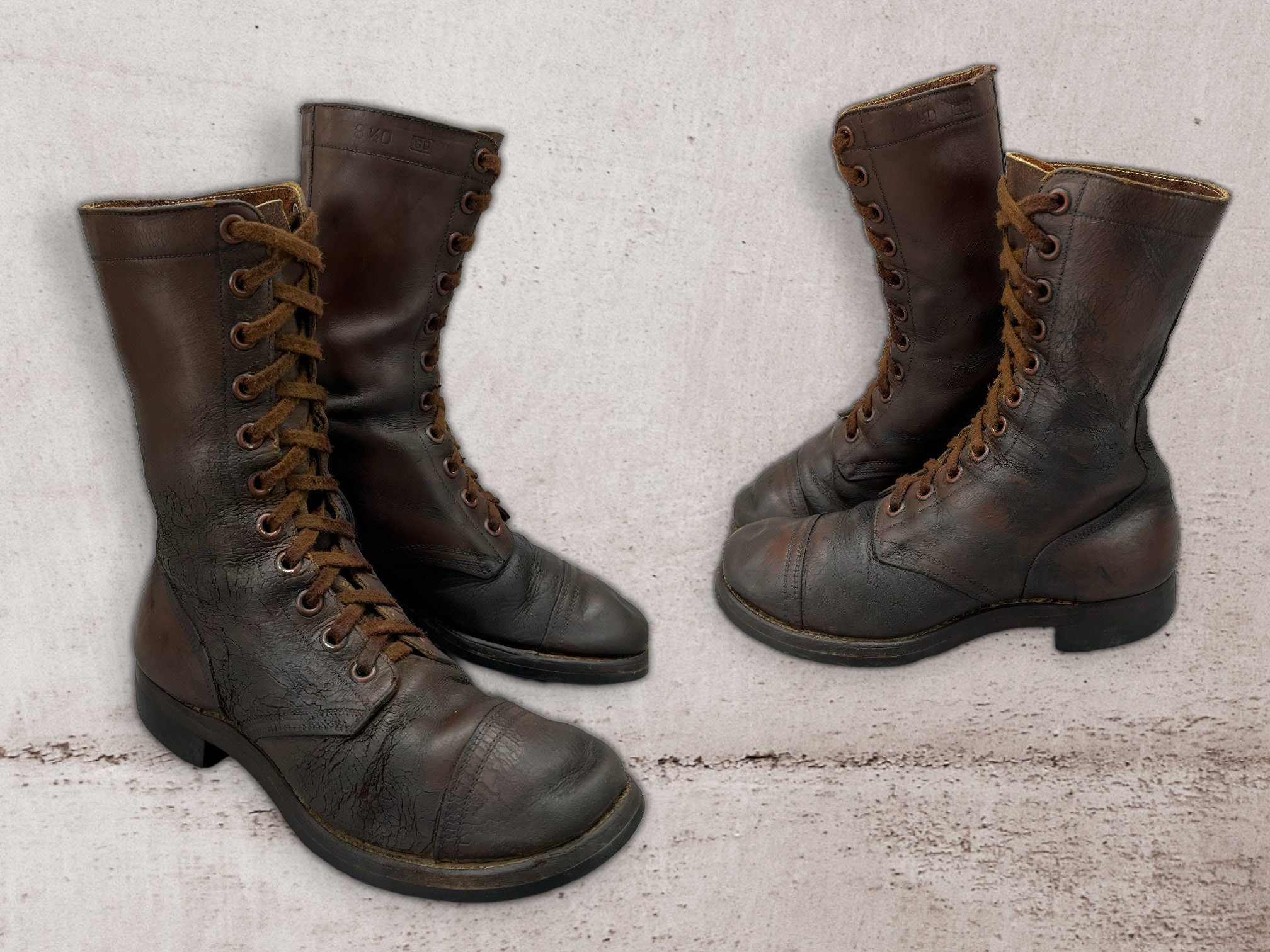 Vintage Combat Boots - Etsy Ireland