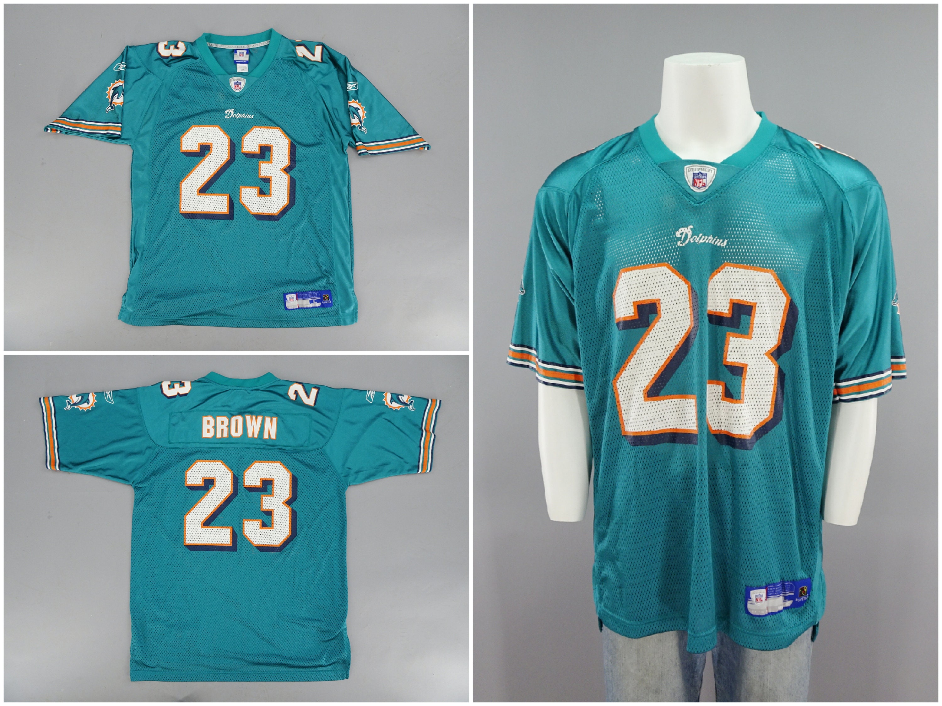 Miami Dolphins Road Game Jersey - Custom - Youth