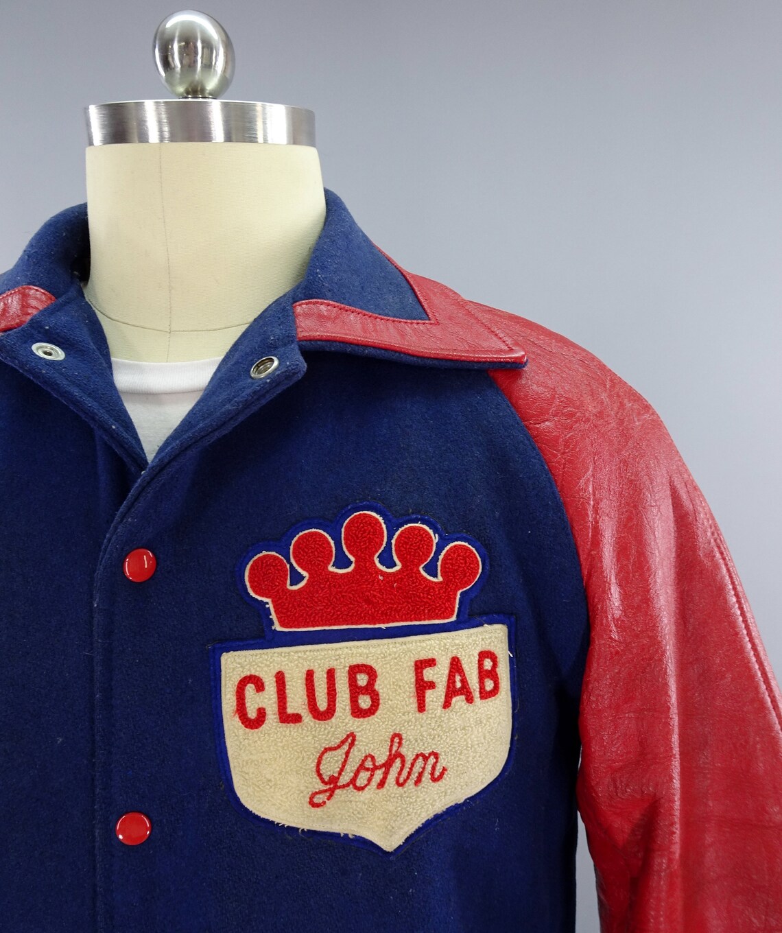 Original 1950s Vintage Car Club Jacket Club Fab Custom Made Etsy Canada